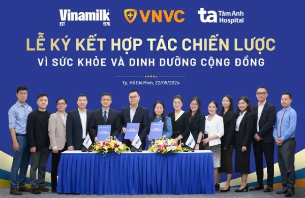 Vinamilk-VNVC-Bệnh viện Đa khoa Tâm Anh chung tay đẩy mạnh chăm sóc sức khỏe cộng đồng