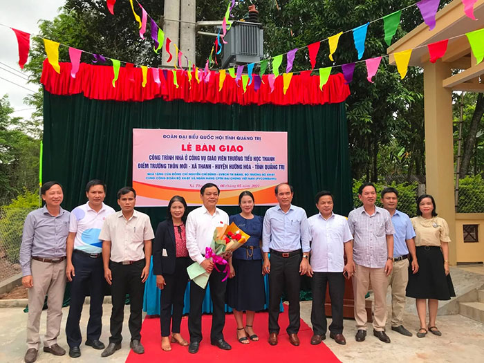 PVcomBank trao tặng 02 nhà công vụ cho giáo viên vùng cao tỉnh Quảng Trị