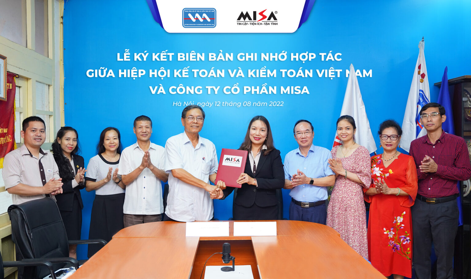 MISA ký biên bản ghi nhớ hợp tác với Hiệp hội Kế toán – Kiểm toán Việt Nam